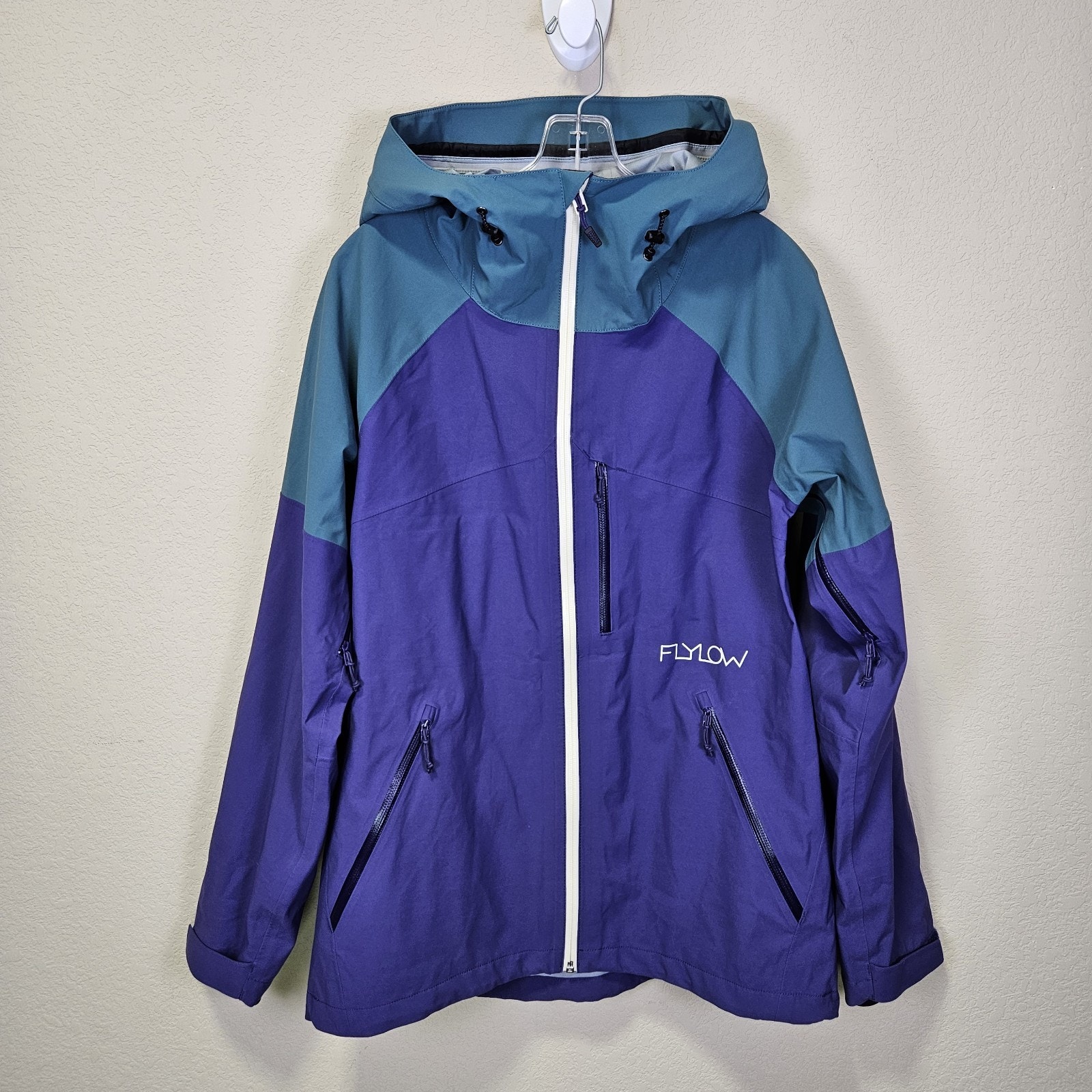 Flylow Vixen 2.1 Jacket Womens M Waterproof Technical Ski Shell Lightweight Vent — image 2 of 8